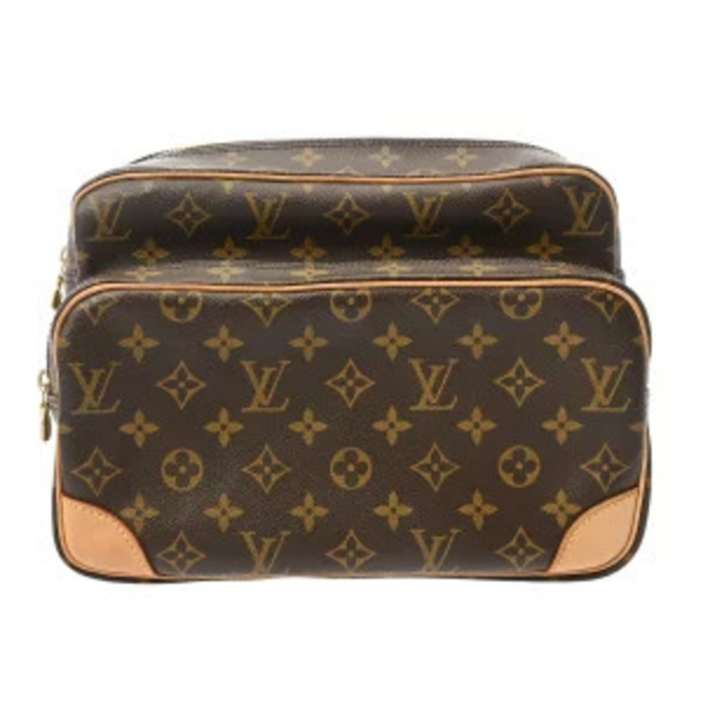 Louis Vuitton Monogram Nile Brown Canvas Shoulder Bag